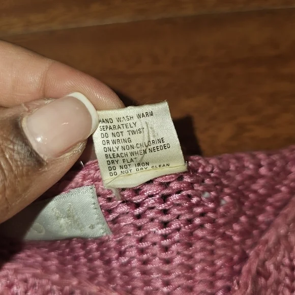 Womens Vintage 80s Basilio M. Faux Pearl Sweater - Picture 14 of 16